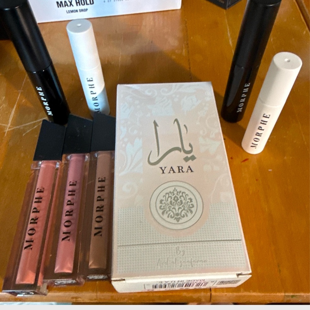 HUGE Morphe /Yara spray perfume combo! All new products